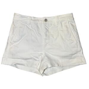 Everlane White Denim High Rise 3-inch Inseam Short Size 6